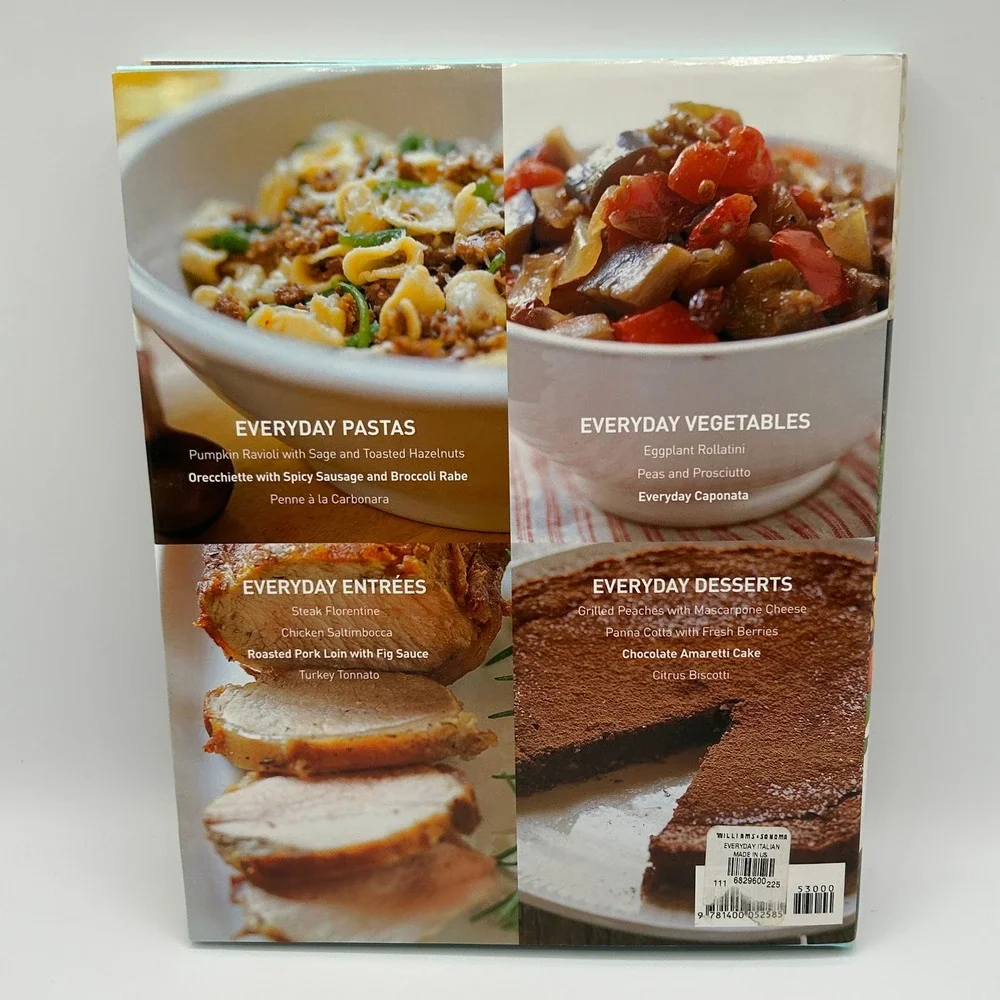 Everyday Italian Giada‎ De Laurentiis 125 Simple Recipes Cookbook Hardcover